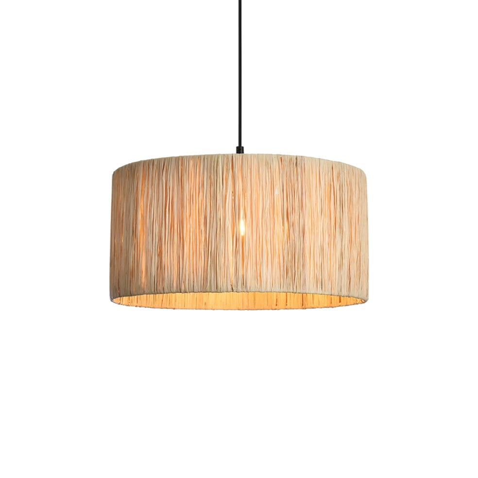 The Lighting Club Pendant Medium Raffia Pendant Light Natural Medium | Large E-KLCH-7141
