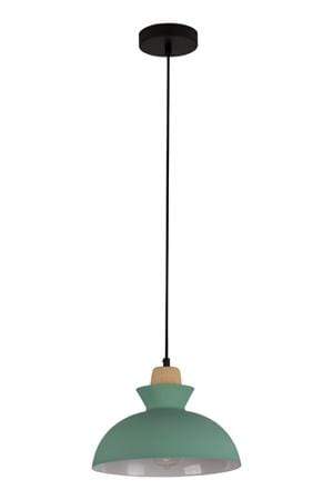 The Lighting Club Green Charlotte Bowl Pendant