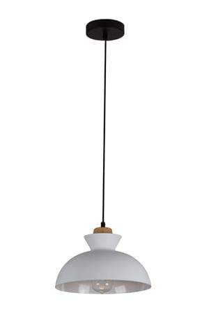 The Lighting Club White Charlotte Bowl Pendant
