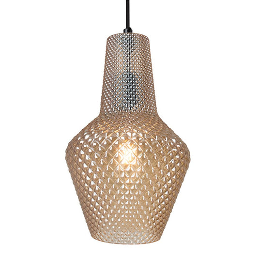The Lighting Club Amber Milano Pendant Small EUP796AM