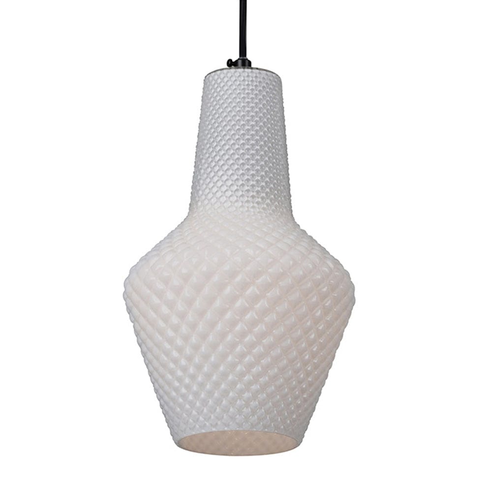 The Lighting Club White Milano Pendant Small EUP796W