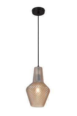 The Lighting Club Amber Milano Pendant Large