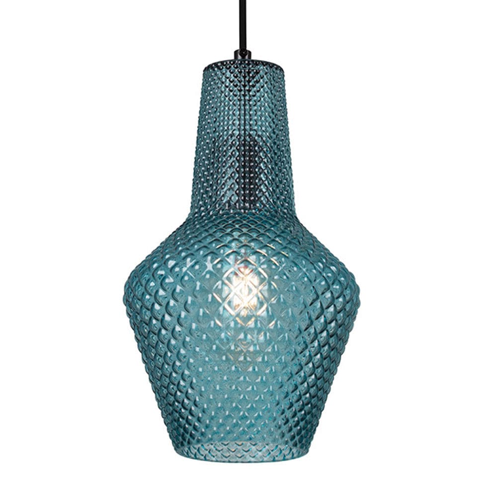 The Lighting Club Blue Milano Pendant Large EUP797BL