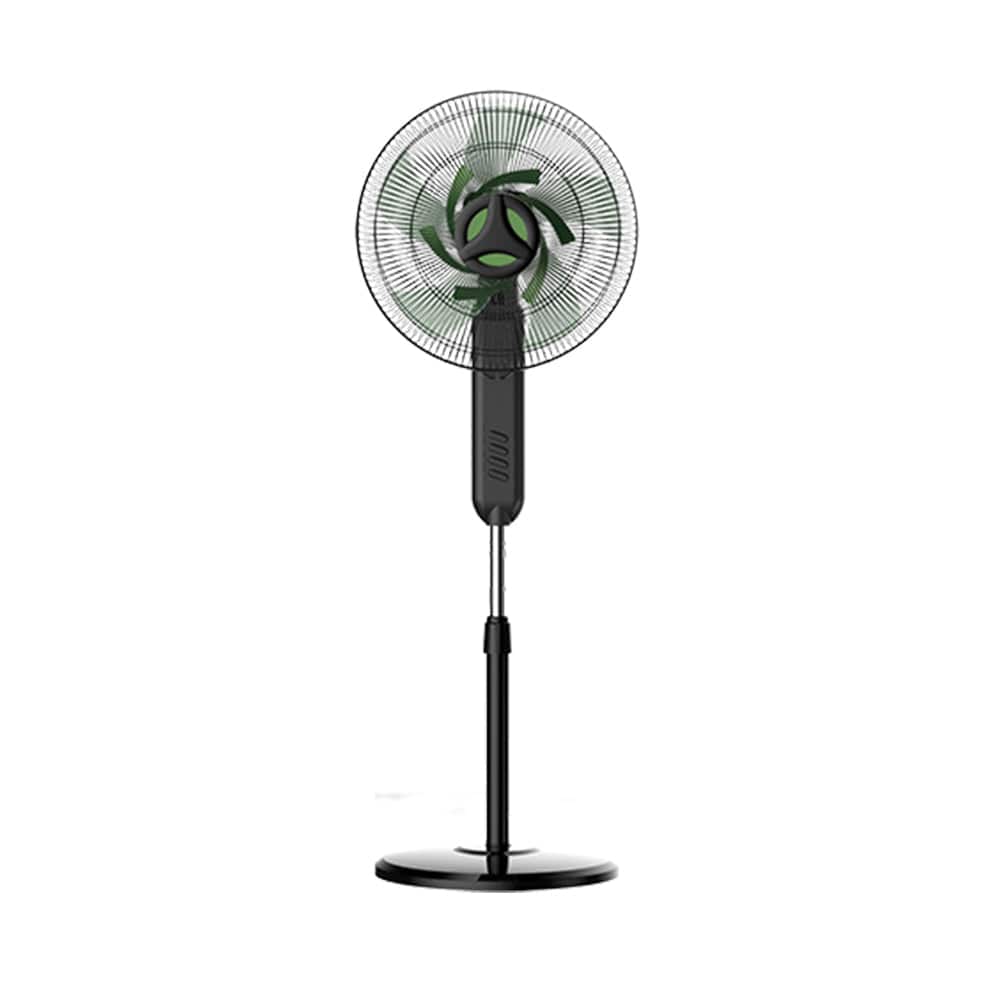 The Lighting Club fans Mira Metal Standing Fan Black and Green F108 6009551810193