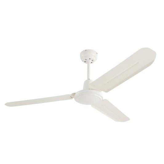 The Lighting Club White Industrial Loft Ceiling Fan F12W 6007328023463