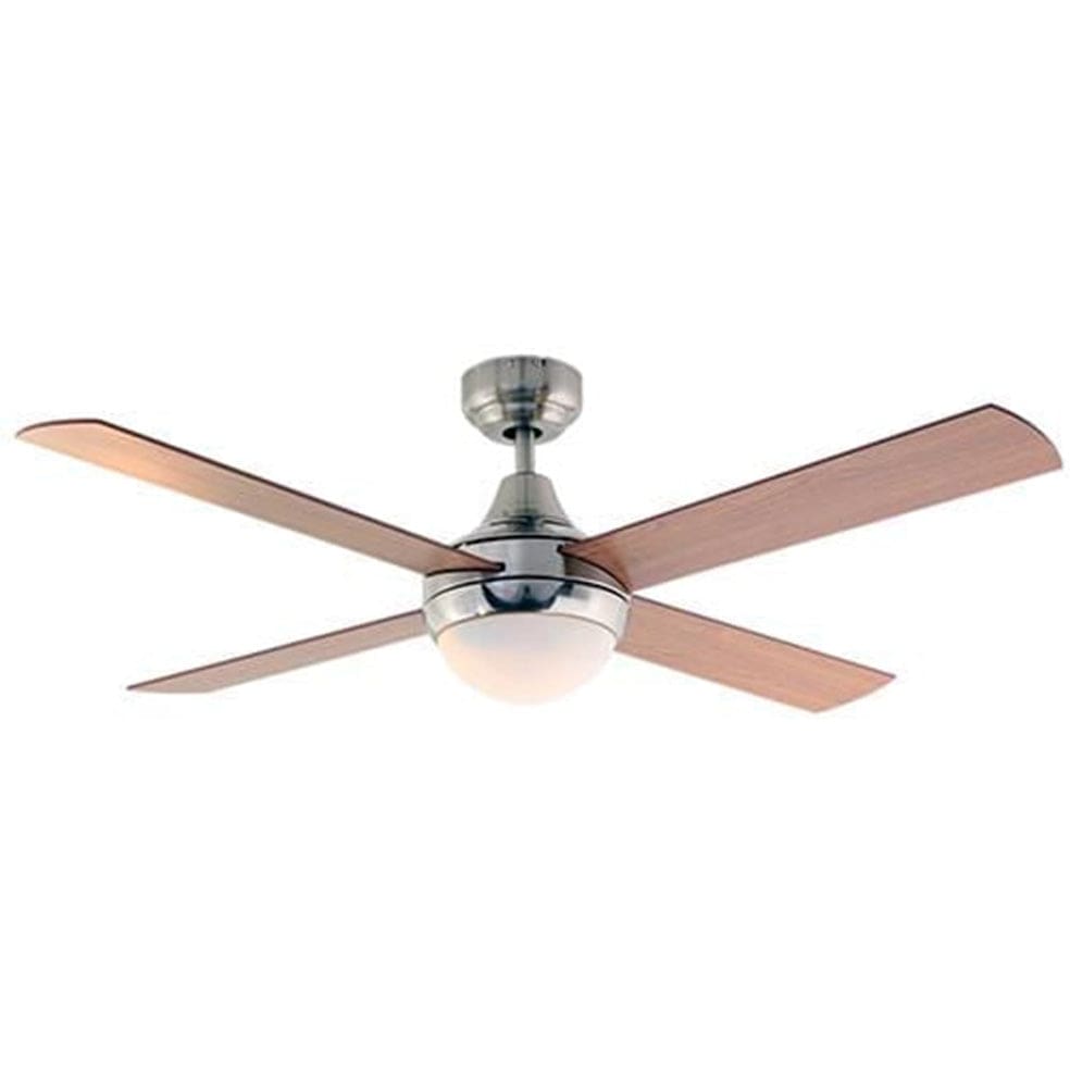 The Lighting Club Wood Emma Ceiling Fan 4 Blade with Light F37SCNW-1 6007328314691
