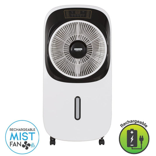 The Lighting Club Portable Rechargeable Mist Fan - LED Light F83 6007328397588