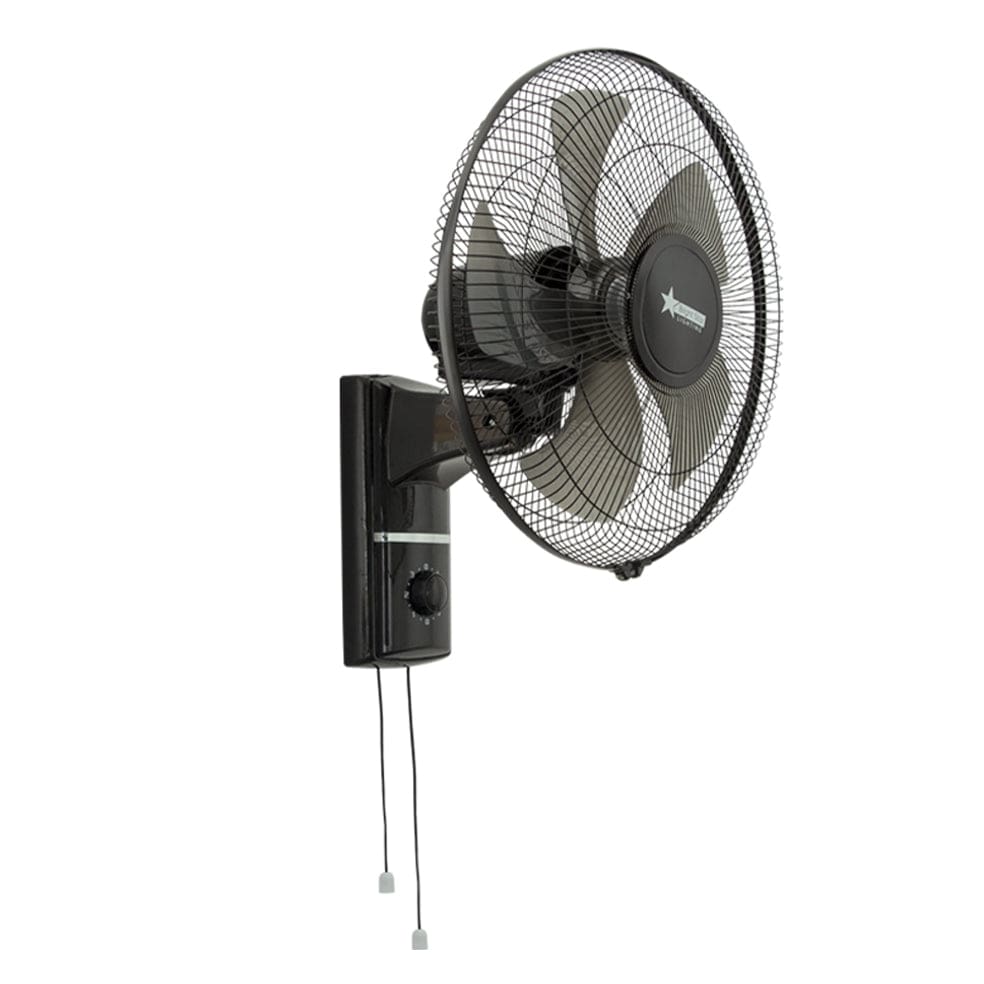 The Lighting Club fan Stein Plastic Wall Fan Black FAN025 BLACK 6007226082791