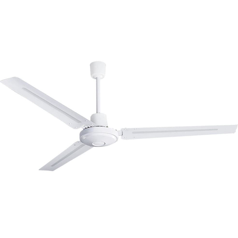 The Lighting Club White Industrial 3 Blade Metal Fan FCF072 WHITE 6007226080049