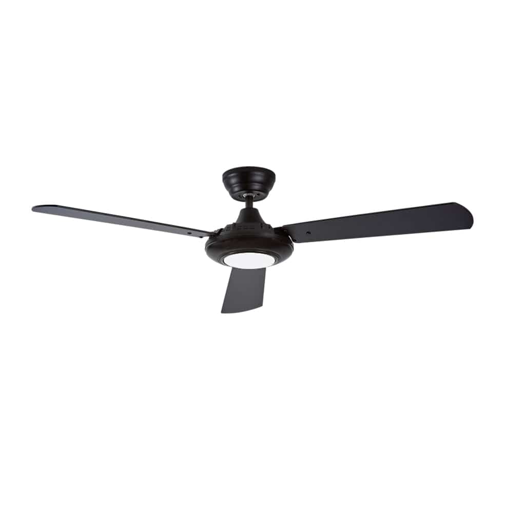 The Lighting Club Ceiling Fans Black Miranda LED Metal Ceiling Fan Black | White | Brown FCF091 BLACK 6007226086782