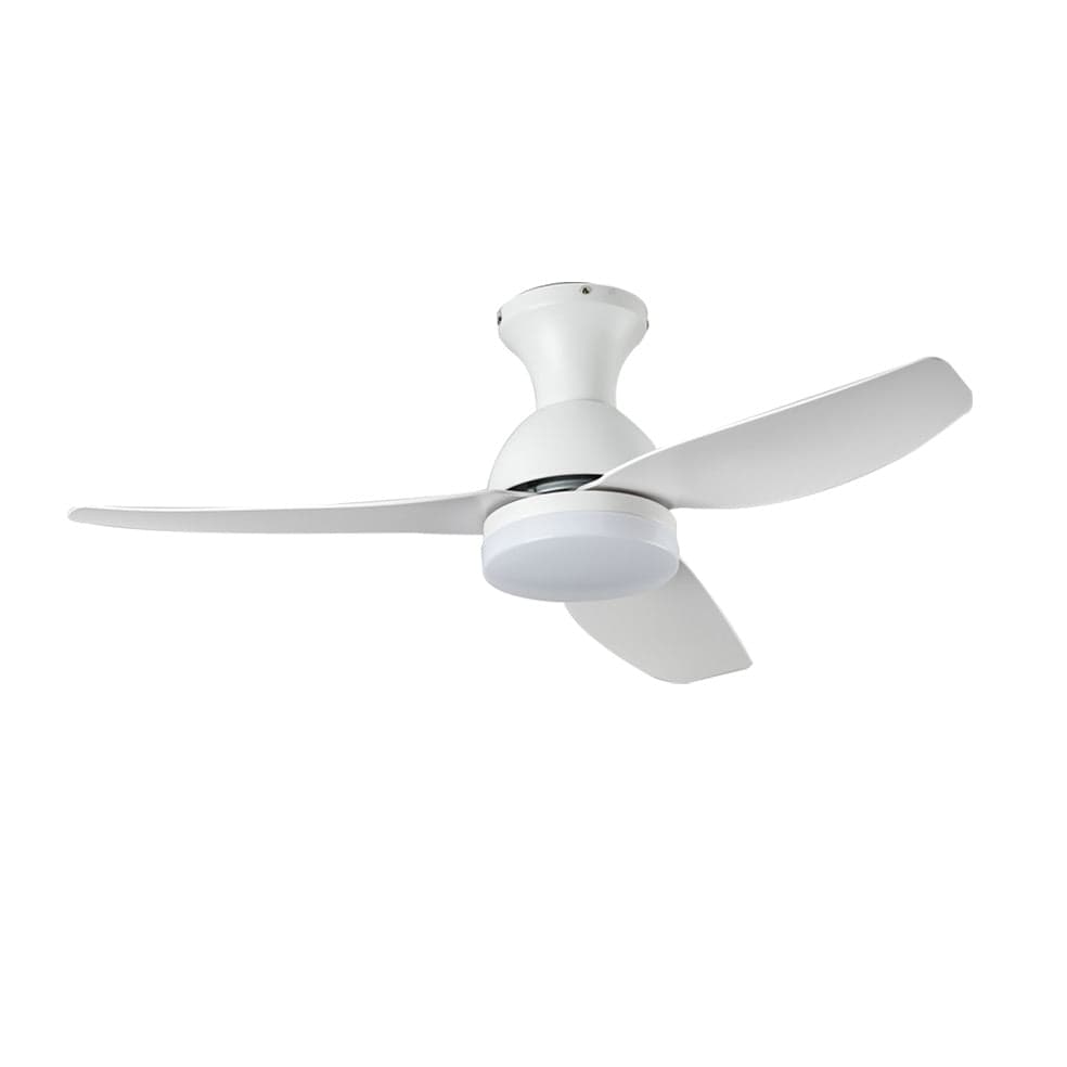 The Lighting Club Ceiling Fans White Dorothy Metal Ceiling Fan with LED Light FCF098 WHITE 6007226087178