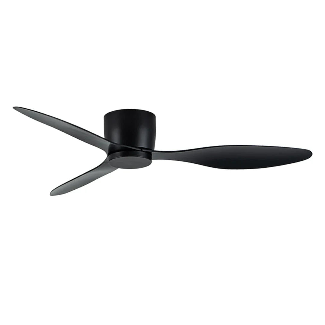The Lighting Club Ceiling Fan Black Vento DC Ceiling Fan - 6 Speed Remote in Black | White FCF123 BLACK 6007226089790