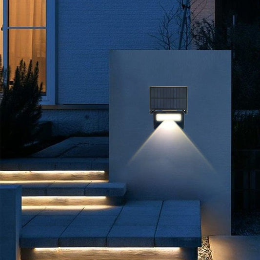 The Lighting Club Outdoor Light Outdoor Solar LED Light with Sensor Black FL080 BLACK 6007226085617