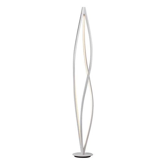 The Lighting Club Floor lamps Senna Series Steel and Acrylic Floor Lamp FL209WH 6007328383109