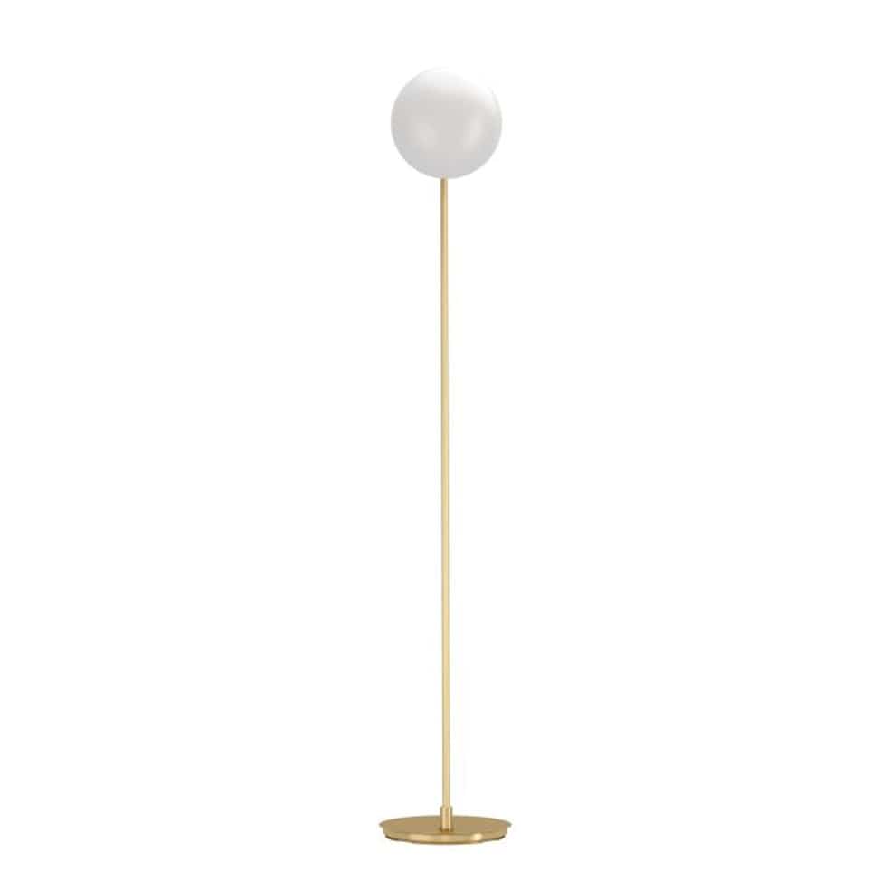 The Lighting Club Floor lamp Rondo Metal Floor Lamp Brushed Brass FL230 9008606274451
