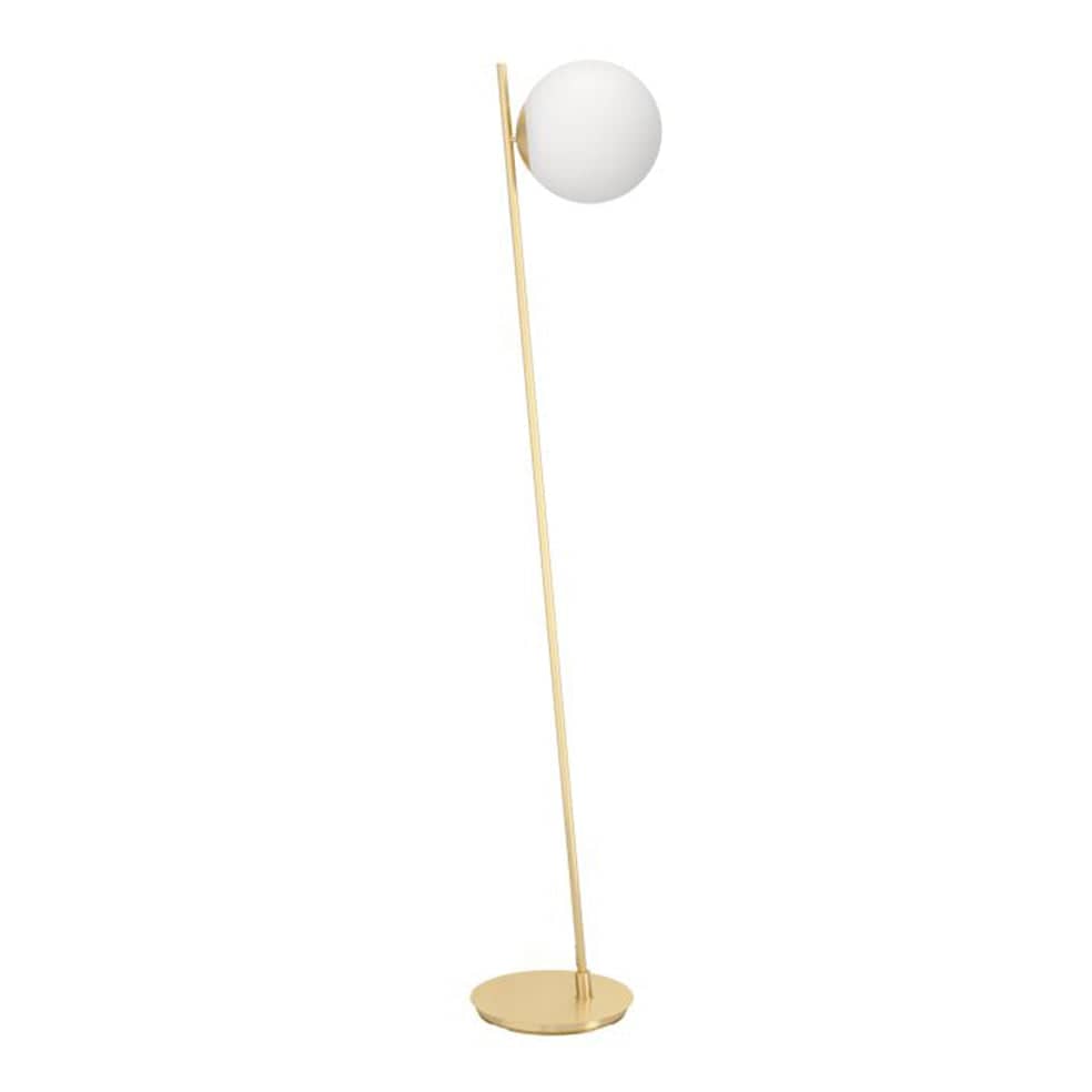 The Lighting Club Floor lamp Rondo Metal Floor Lamp Brushed Brass FL230 9008606274451