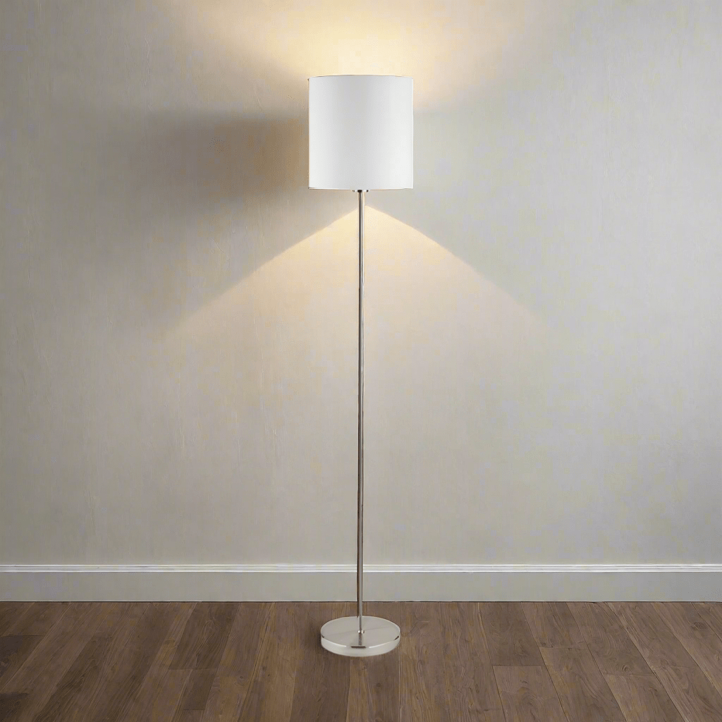 The Lighting Club Floor lamp Pasteri Metal and Fabric Floor Lamp FL293 9002759951641
