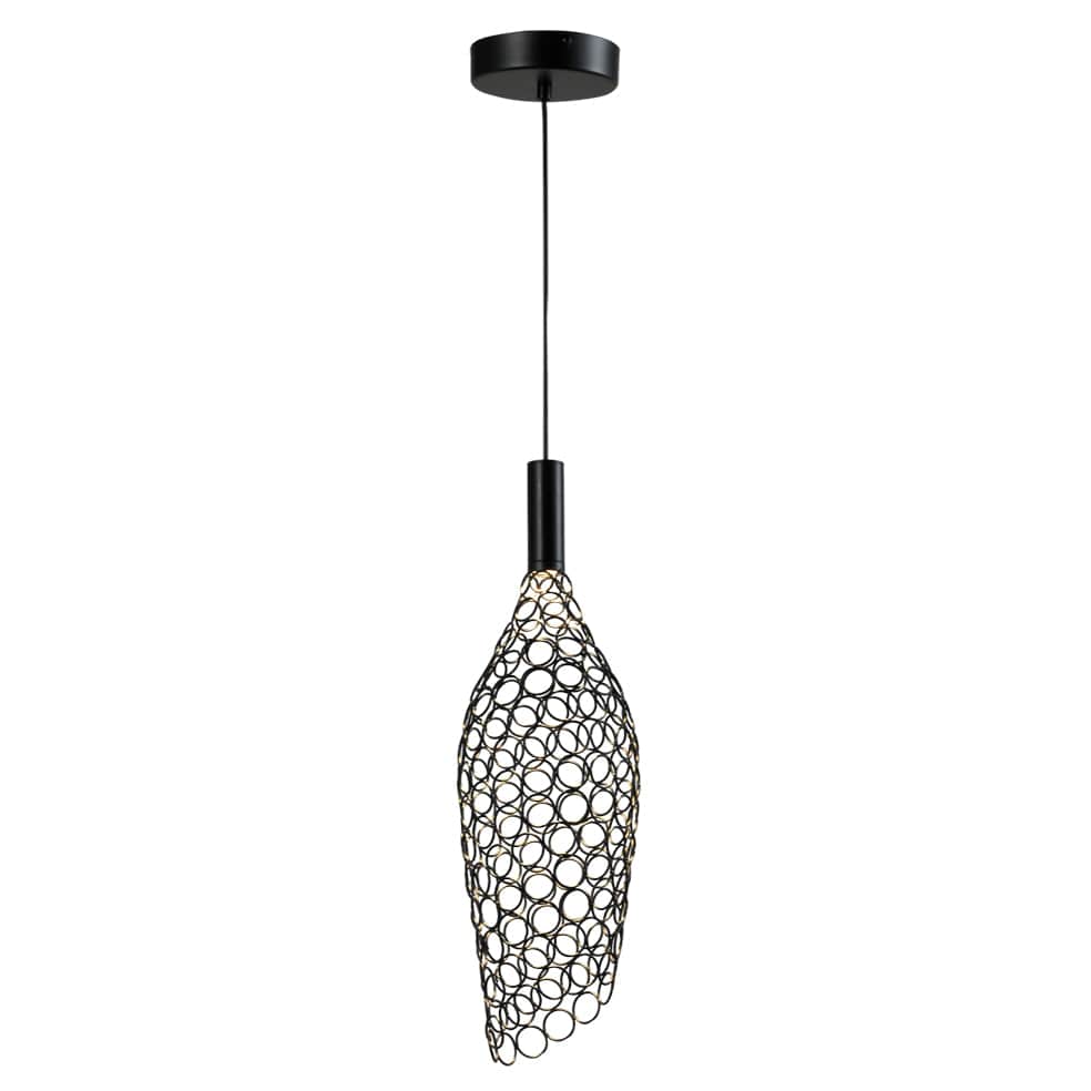 The Lighting Club pendant light Glowtide Metal LED Pendant in Medium and Large Gold | Chrome | Black