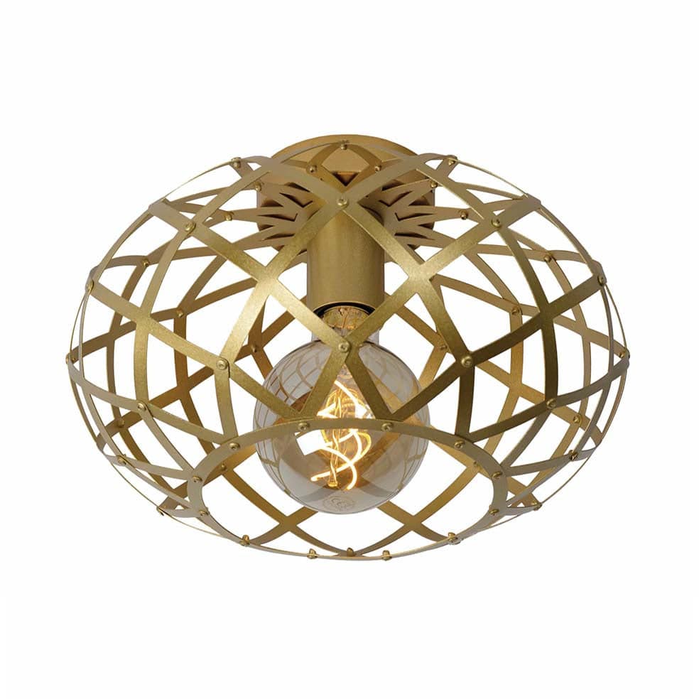 The Lighting Club Gold Nest Ceiling Light Metal Black | Gold G-KLC-70/GD