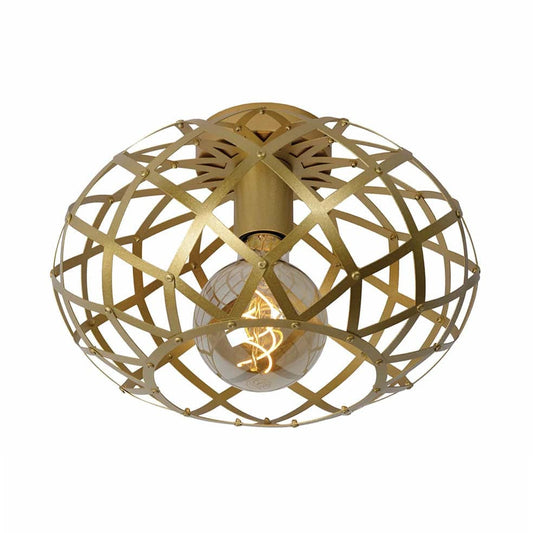 The Lighting Club Gold Nest Ceiling Light Metal Black | Gold G-KLC-70/GD