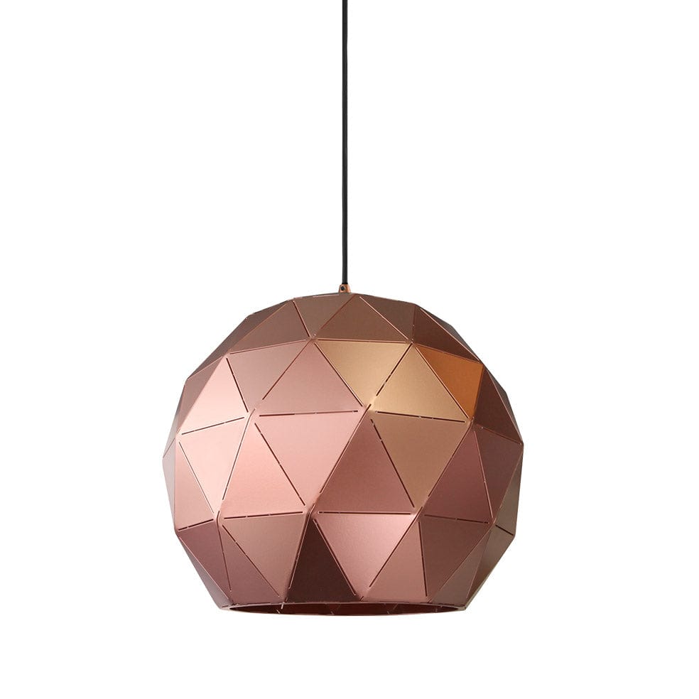 The Lighting Club Pendant Lights Medium Laser Cut Metal Ball Pendant Light Copper | 3 Sizes G-KLCH-820-M/CO
