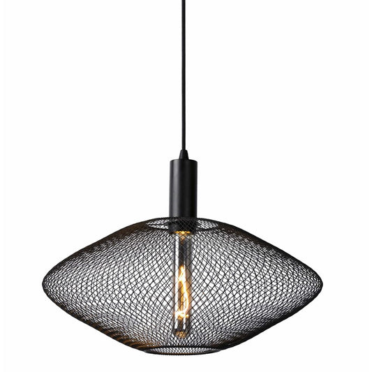 The Lighting Club Black Mesh Pendant Light  Metal Black | Gold G-KLCH-86/BL