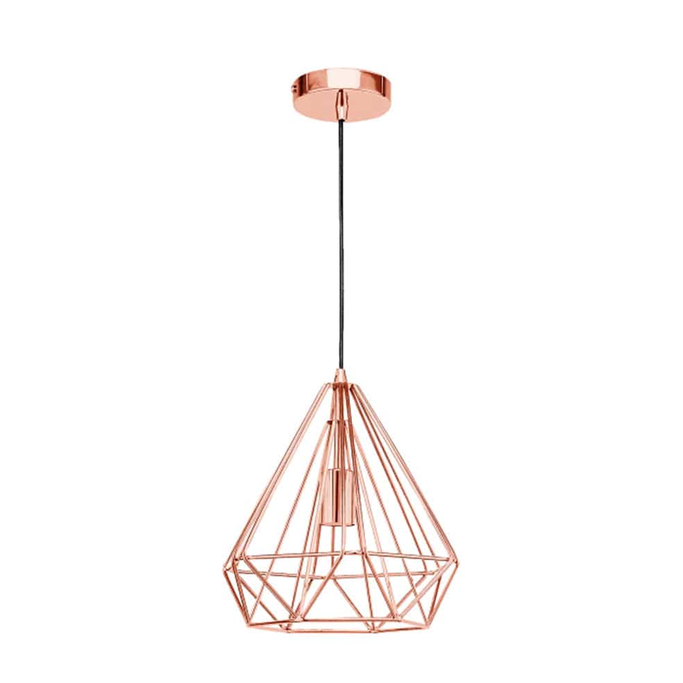 The Lighting Club Pendant Small / Copper Prisma Metal Pendant Light Black | Copper | Chrome G-KLCH81015/CO