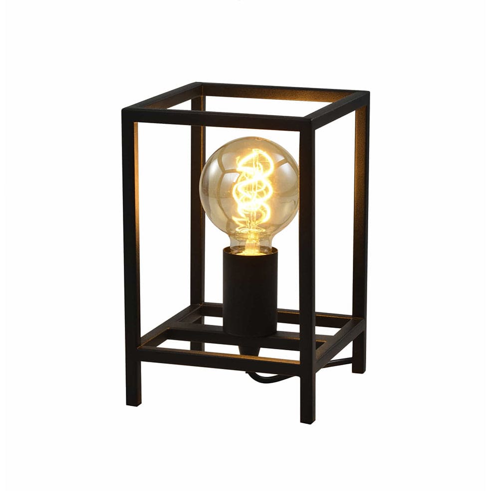 The Lighting Club Lamps Cube Table Lamp Metal Black G-KLT-84/BL