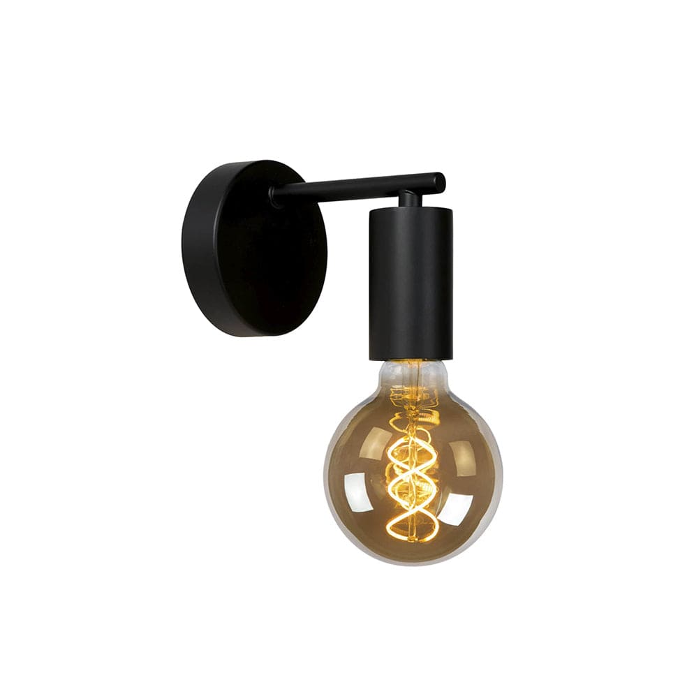 The Lighting Club Slick Wall Light Metal Black G-KLW-8107