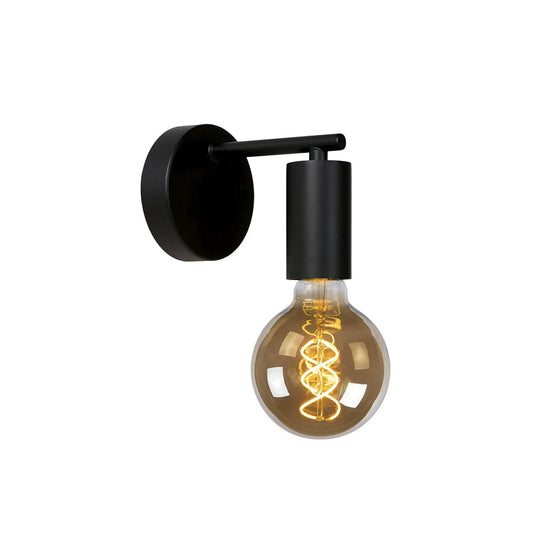 The Lighting Club Slick Wall Light Metal Black G-KLW-8107