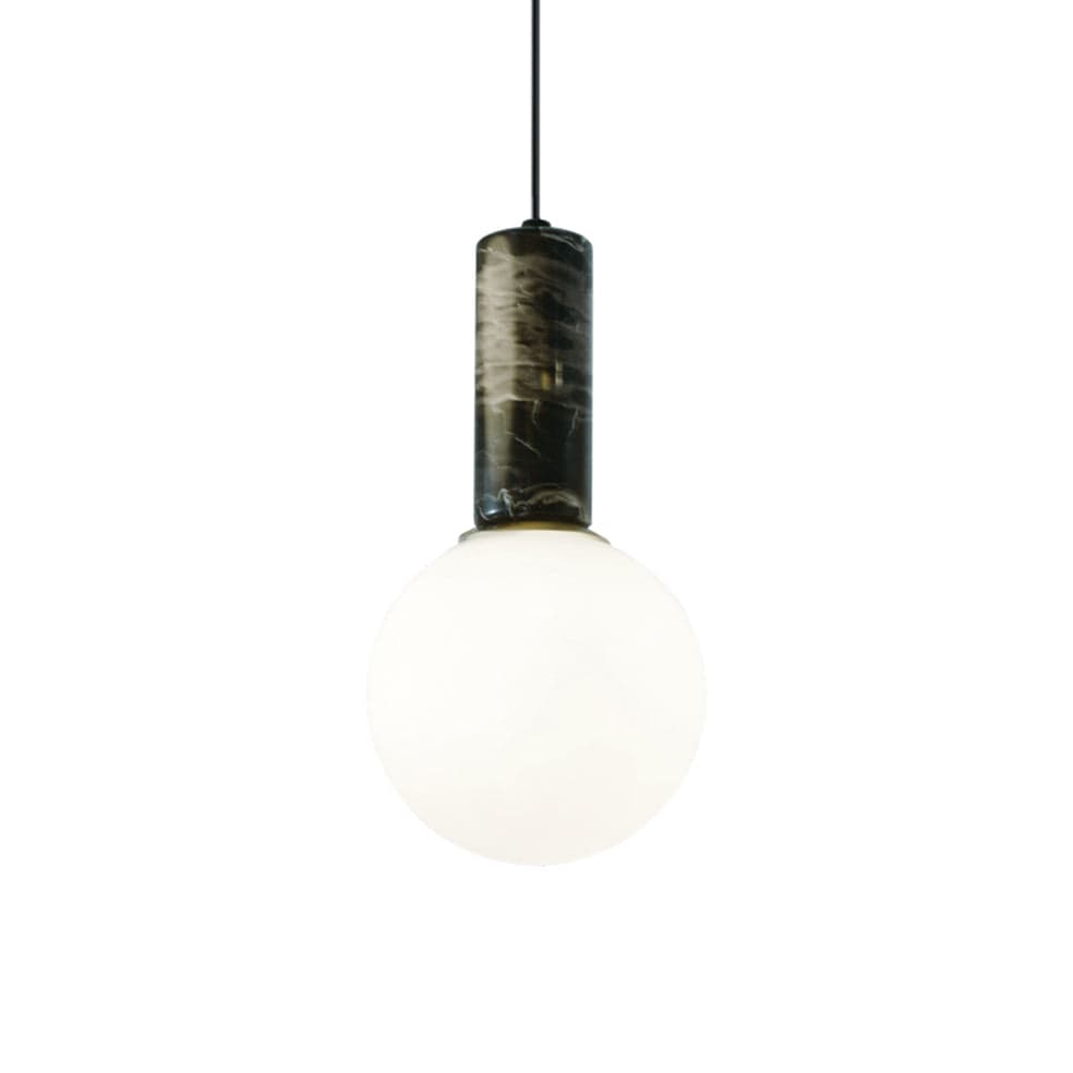 The Lighting Club Lighting Black Marble Marble Pendant Light Black | White GO-KLCH-830/BL