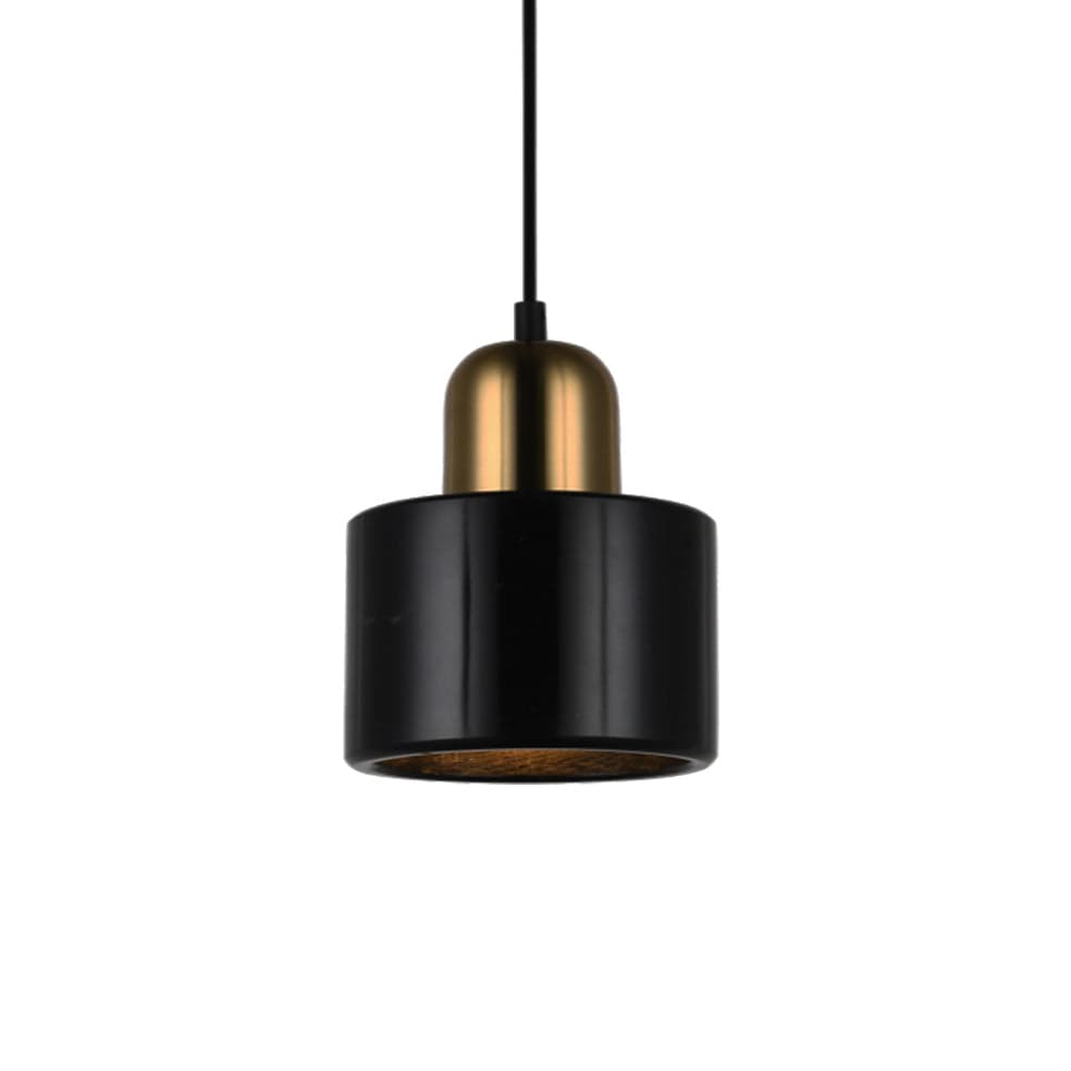 The Lighting Club Pendant Black Polly Marble Pendant Light | Black, White or Green GO-KLCH-840/BL