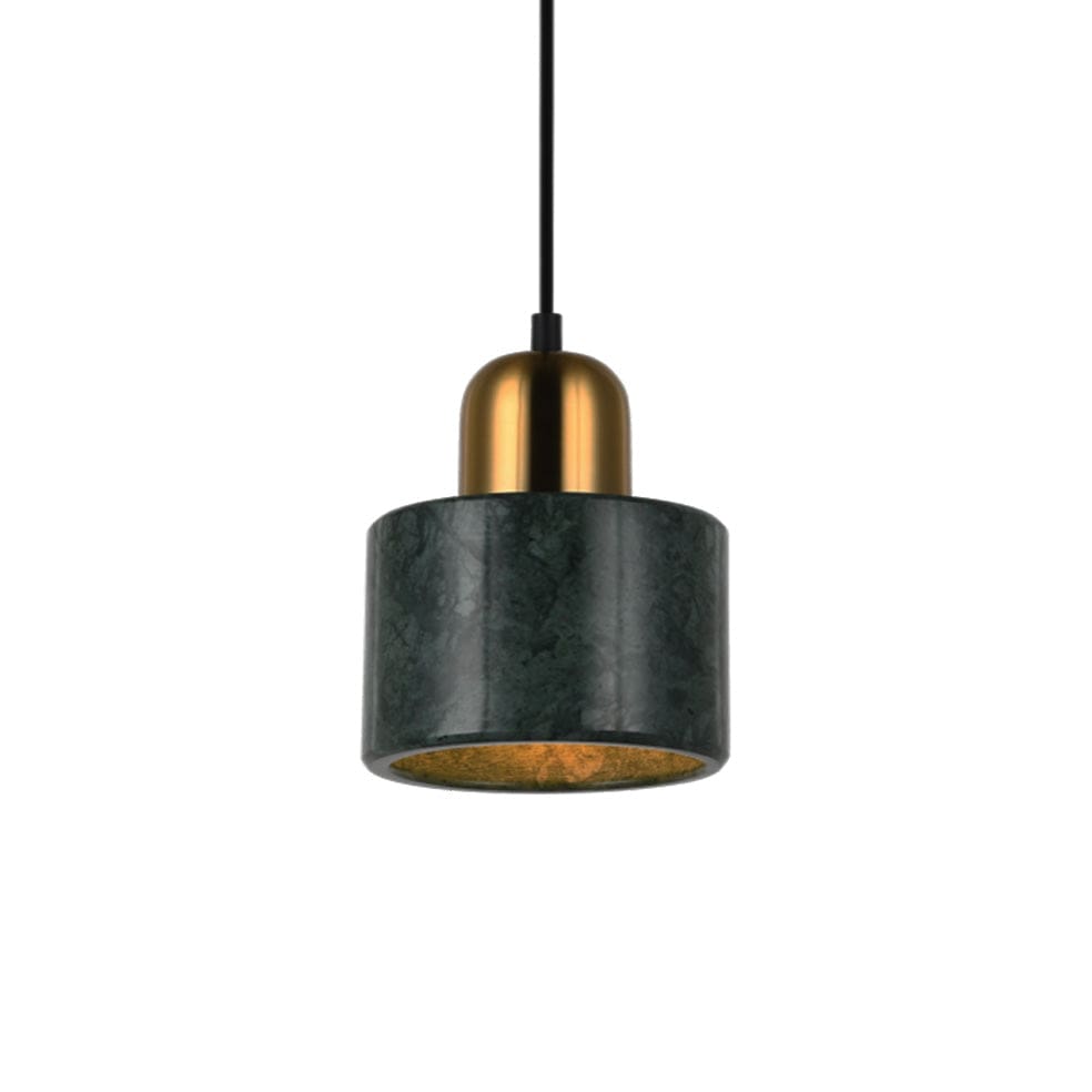 The Lighting Club Pendant Green Polly Marble Pendant Light | Black, White or Green GO-KLCH-840/GRN