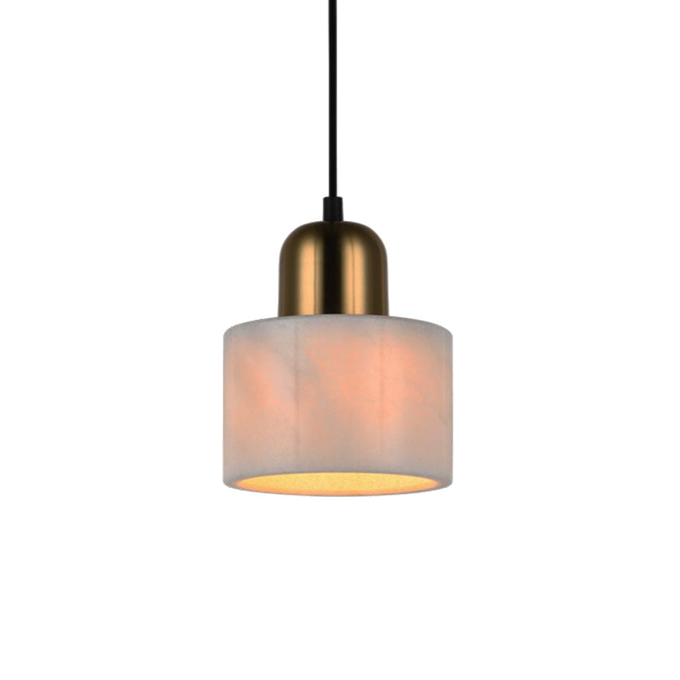 The Lighting Club Pendant White Polly Marble Pendant Light | Black, White or Green GO-KLCH-840/WH