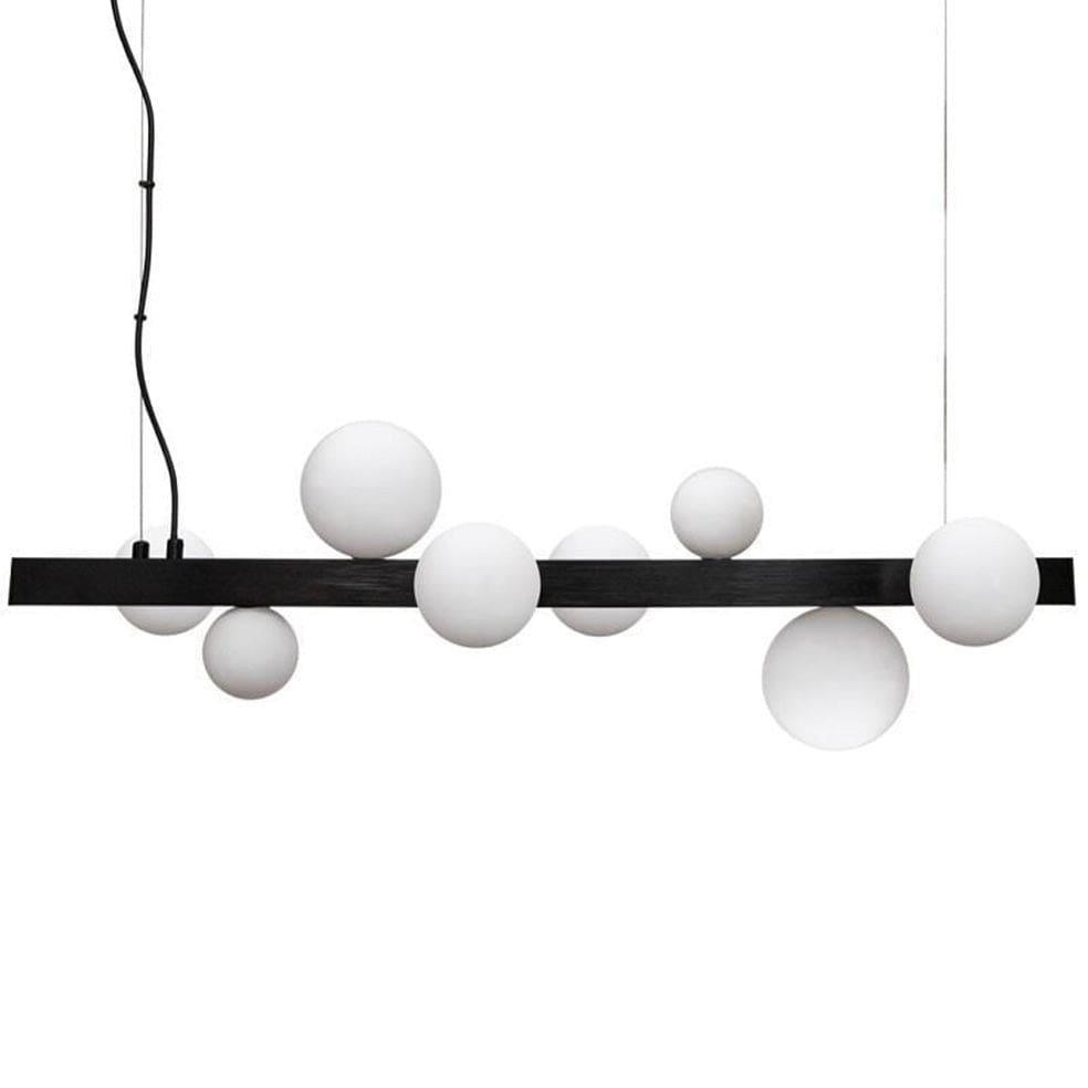 The Lighting Club Black Fantasy Chandelier 8 Light Black | Gold GO-KLCH423-8/BL