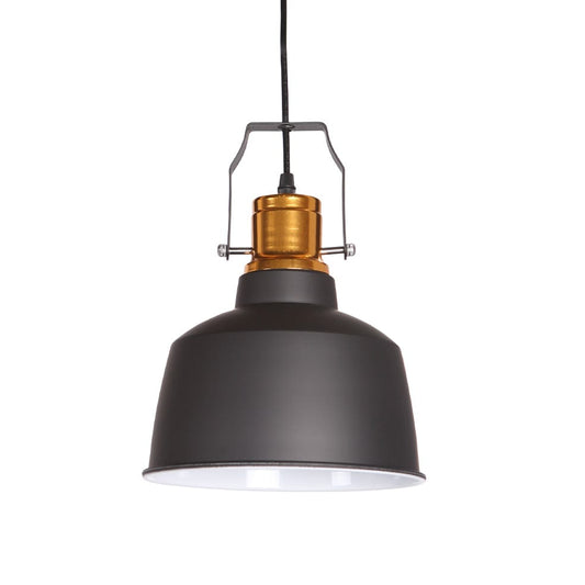 The Lighting Club pendant light Black Nautical Pendant Light Black | Gold | White H-KLCH-1423/BL