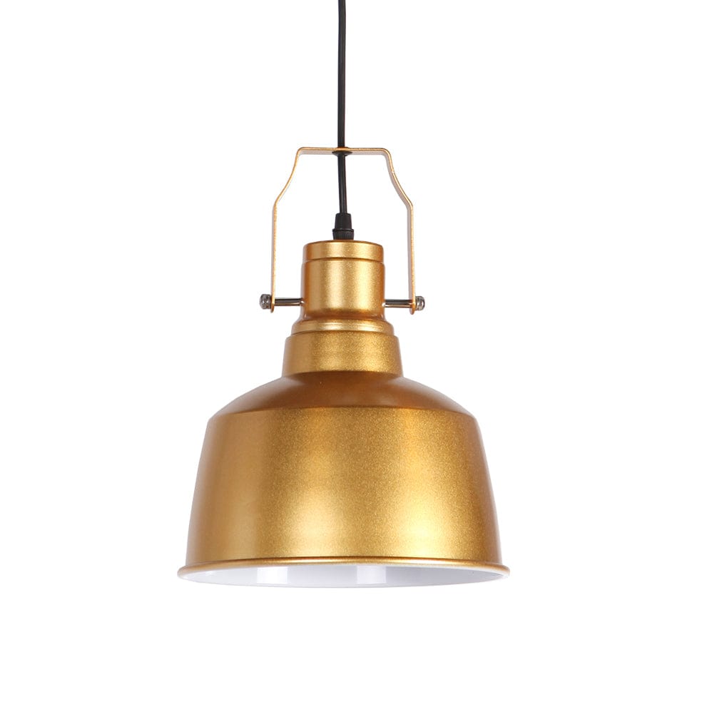 The Lighting Club pendant light Gold Nautical Pendant Light Black | Gold | White H-KLCH-1423/GD