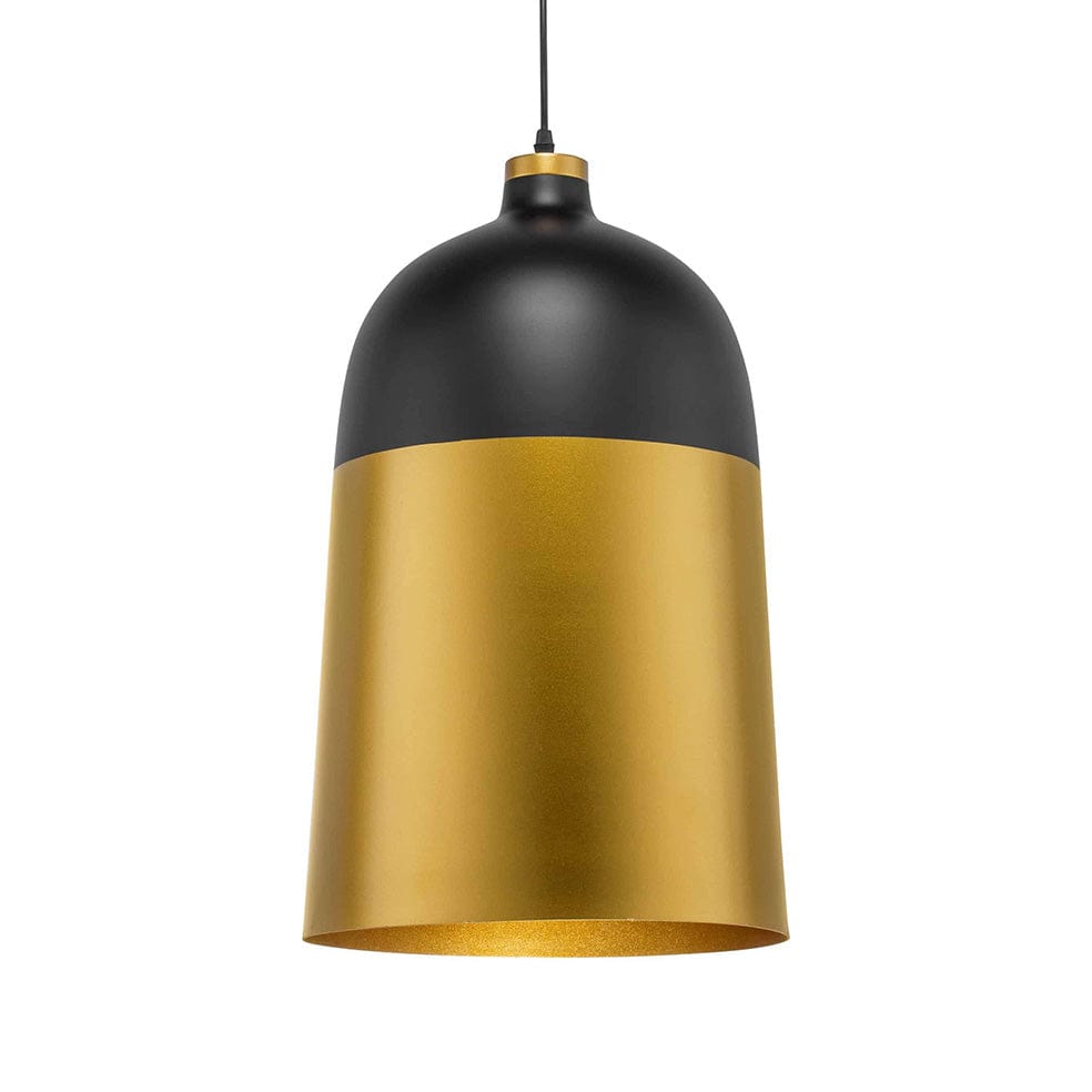The Lighting Club Black & Gold Gold Dip Pendant Large H-KLCH-1426BL/G