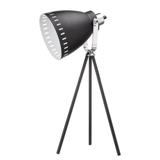 The Lighting Club table lamp Black Tripod Metal Table Lamp Black | Grey H-KLT-210265/BL