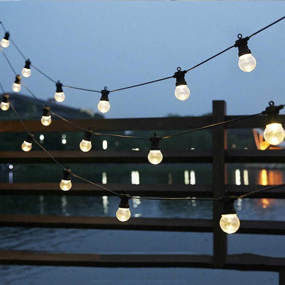 The Lighting Club Outdoor Light Party String LED Lights Black H292 6009551806646
