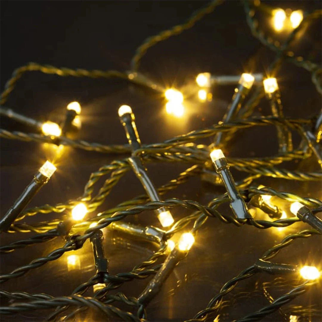 The Lighting Club string LED Lights Shimmer Connectable 100 LED String Light - 10 Meters | Warm White H294 6009551806967