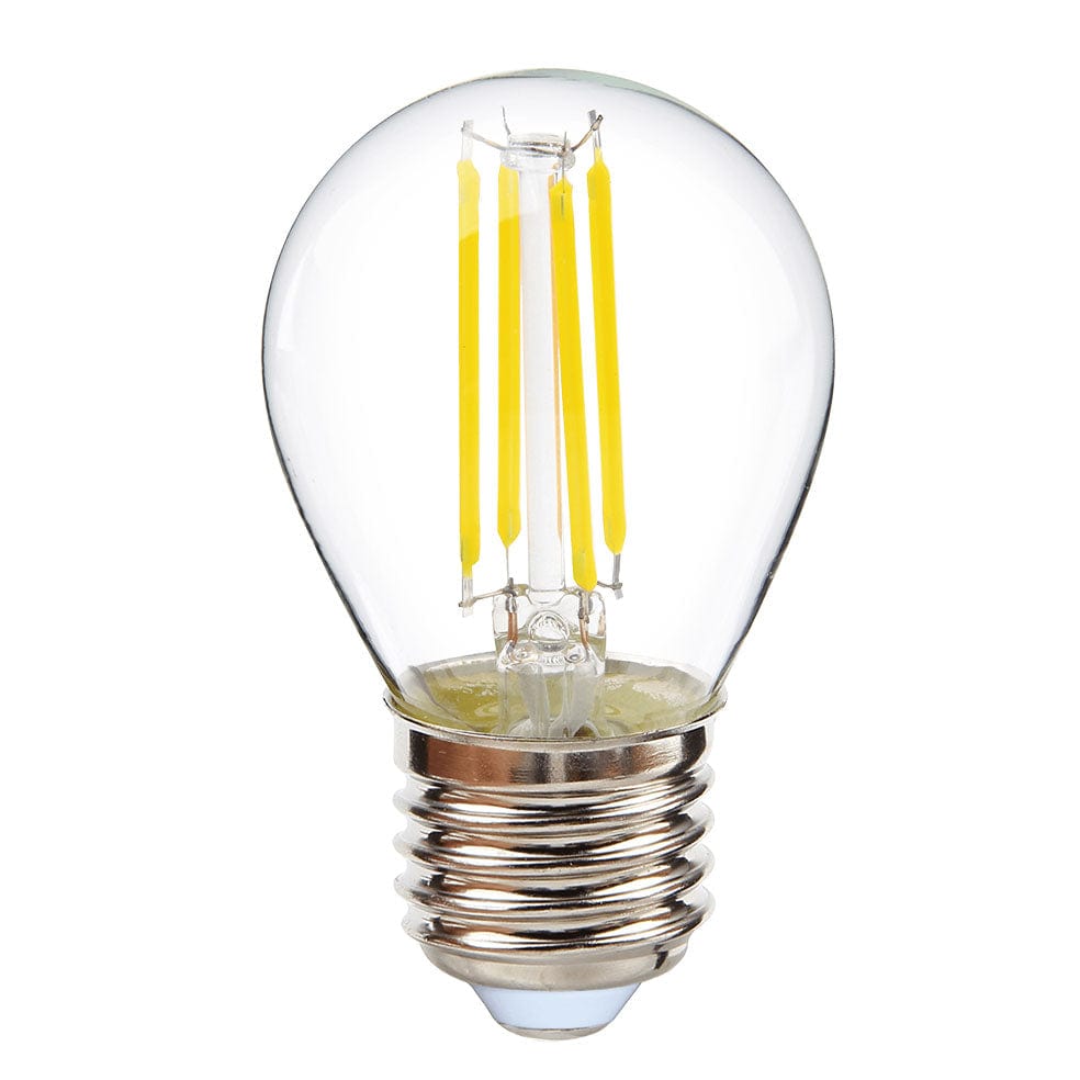 The Lighting Club Lighting Cool White Golf Ball Light Bulb E27 - LED, Cool White or Warm White HX-GB45-4W/CW