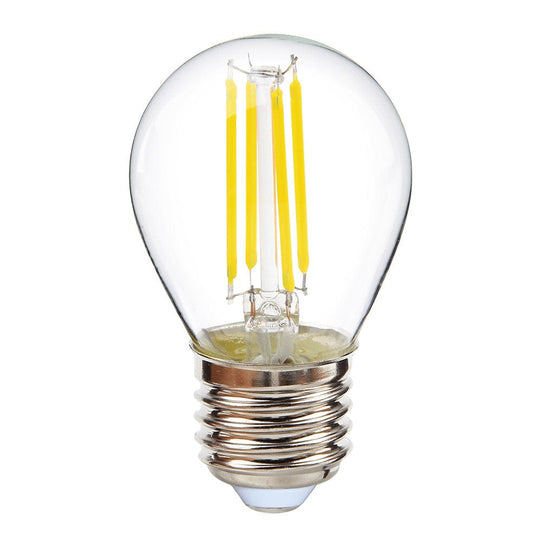The Lighting Club Lighting Cool White Golf Ball Light Bulb E27 - LED, Cool White or Warm White HX-GB45-4W/CW