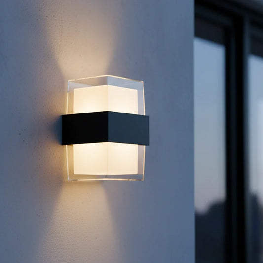 The Lighting Club Wall Light Cubic Coastal Up and Down LED Wall Light I-LED-53/2-ABS