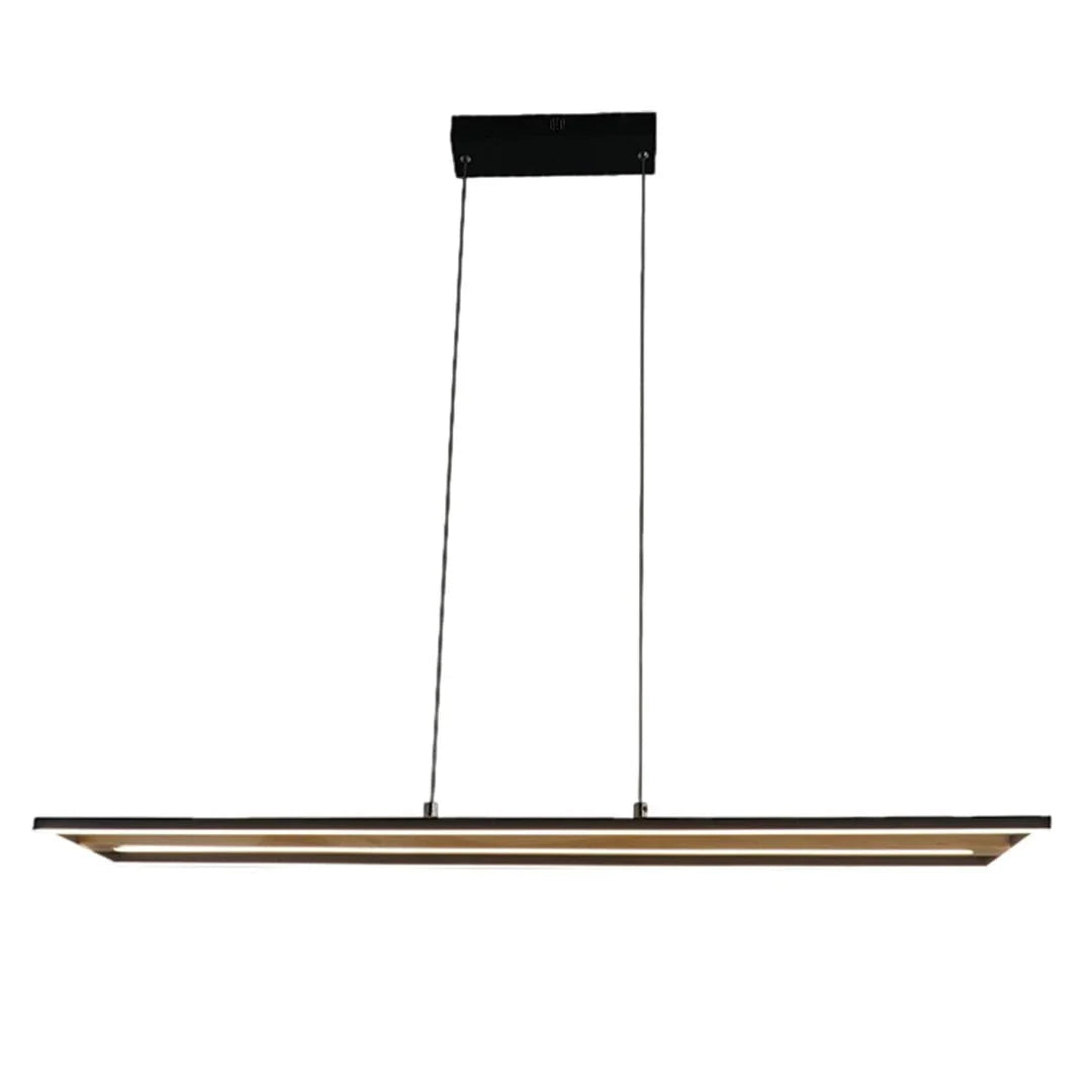 The Lighting Club pendant light Woodline Twin Linear LED Pendant J-K-LED-1541/2