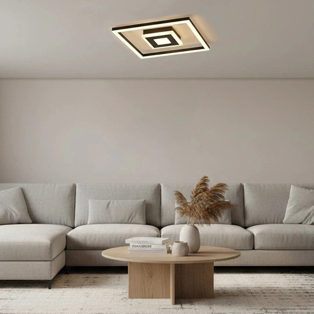 The Lighting Club LED Ceiling Light Pluto Square LED Ceiling Fitting J-KLC-LED-749