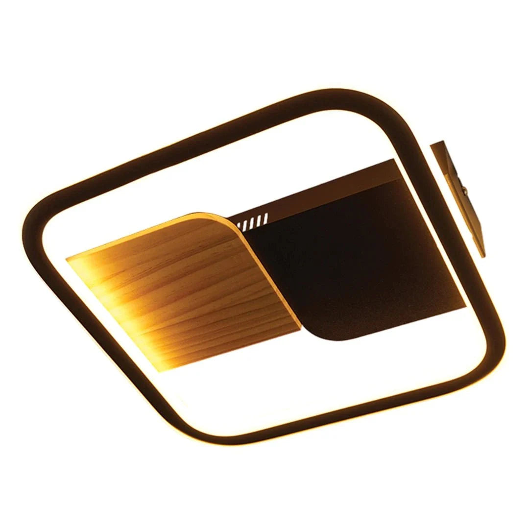 The Lighting Club LED Ceiling Light Yin Yang Square LED Ceiling Fitting J-KLC-LED-864