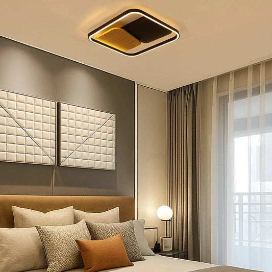The Lighting Club LED Ceiling Light Yin Yang Square LED Ceiling Fitting J-KLC-LED-864