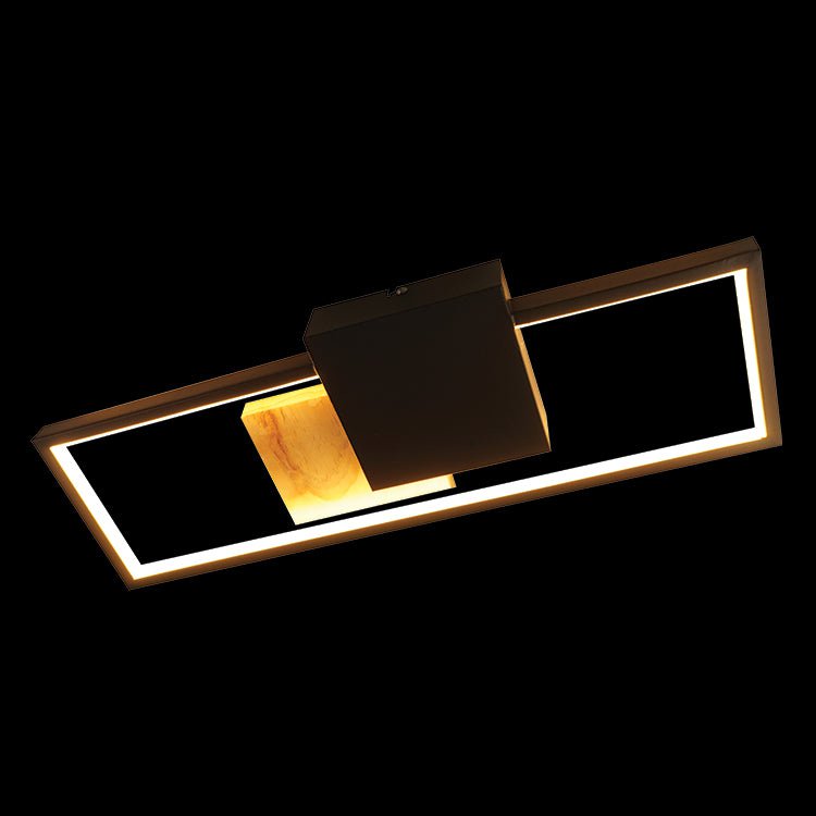 The Lighting Club LED Ceiling Light Yin Yang Rectangular LED Ceiling Fitting J-KLC-LED-896