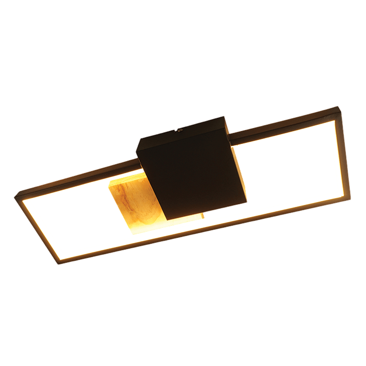 The Lighting Club LED Ceiling Light Yin Yang Rectangular LED Ceiling Fitting J-KLC-LED-896